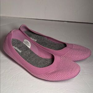 Allbirds Women's Pink Knit Flats size 8.5